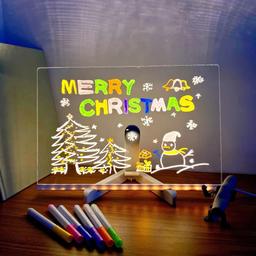 Light-Up Acrylic Noteboard